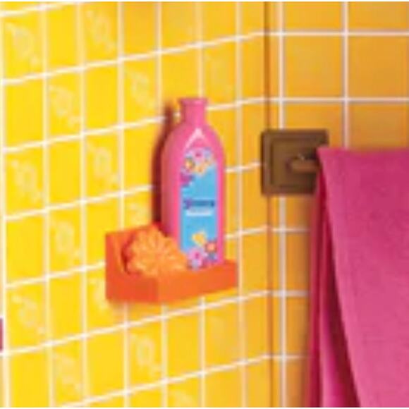 American Girl FLOWER BAR SOAP Set (3) Julie Bathroom Toy Accessories Daisies NEW - Picture 7 of 7